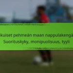 Aikuiset pehmeän maan nappulakengät: Suorituskyky, monipuolisuus, tyyli