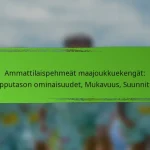 Ammattilaispehmeät maajoukkuekengät: Huipputason ominaisuudet, Mukavuus, Suunnittelu
