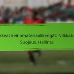 Korkeat keinomateriaalikengät: Nilkkatuki, Suojaus, Hallinta