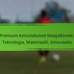 Premium Keinotekoiset Maajalkineet: Teknologia, Materiaalit, Innovaatio