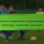 Premium kovapohjaiset nappulakengät: Teknologia, materiaalit, innovaatio