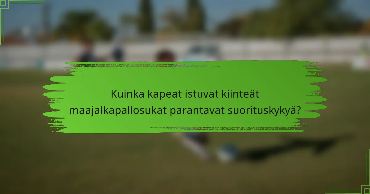 Kuinka kapeat istuvat kiinteät maajalkapallosukat parantavat suorituskykyä?