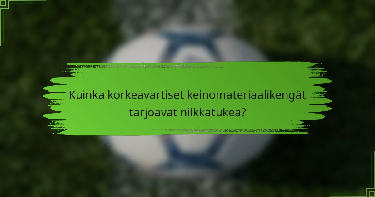 Kuinka korkeavartiset keinomateriaalikengät tarjoavat nilkkatukea?